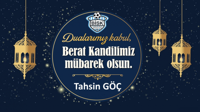 Berat Kandili Mübarek Olsun