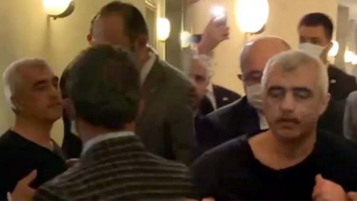Gergerlioğlu Meclis’te gözaltına alındı